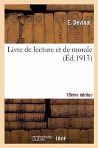 Livre de Lecture Et de Morale 18e Edition