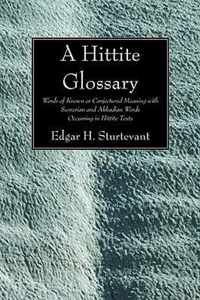 A Hittite Glossary