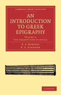 An An Introduction to Greek Epigraphy 2 Volume Paperback Set An Introduction to Greek Epigraphy