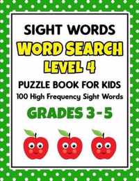 SIGHT WORDS Word Search Puzzle Book For Kids - LEVEL 4
