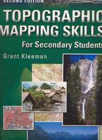 Topographic Mapping Skills for Secondary Students