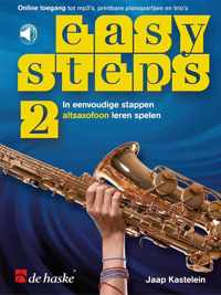 Easy Steps 2 voor Altsaxofoon (Boek + online Audio)