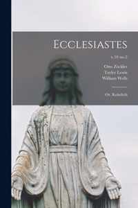 Ecclesiastes