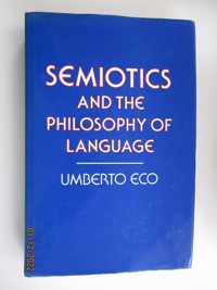 Semiotics and the Philosophy of Language