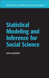 Statistical Modeling & Inference for Soc