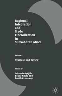 Regional Integration and Trade Liberalization in SubSaharan Africa: Volume 4