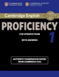 Cambridge English Proficiency for Updated Exam 1 student's b