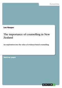 The importance of counselling in New Zealand