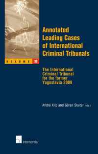 Annotated Leading Cases of International Criminal Tribunals