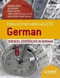 Edexcel International GCSE and Certificate German