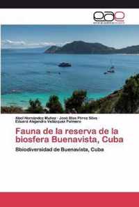 Fauna de la reserva de la biosfera Buenavista, Cuba