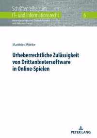 Urheberrechtliche Zulaessigkeit Von Drittanbietersoftware in Online-Spielen