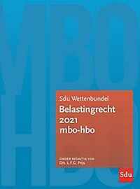 Educatieve wettenverzameling  -  Sdu Wettenbundel Belastingrecht 2021 MBO-HBO