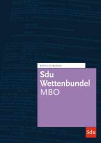 Sdu Wettenbundel MBO 2019-2020