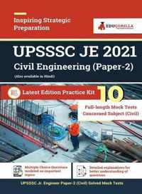 UPSSSC JE Paper-2 Civil Engineering (Concerned Subject) 2021 10 Full-length Mock Test