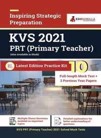 KVS PRT (Primary Teacher) 2021 10 Full-length Mock Test + 2 Previous year Papers