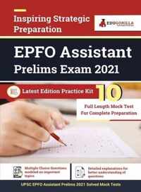 UPSC EPFO Assistant Prelim Exam 2021 10 Mock Test