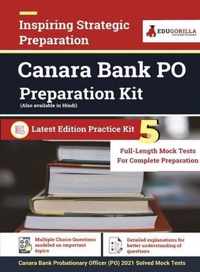 Canara Bank PO 2021 Preparation Kit 5 Full-length Mock Tests