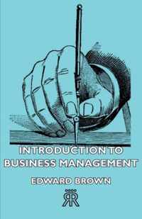 Introduction To Business Management