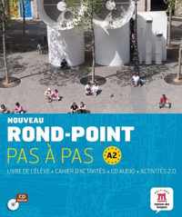 Nouveau Rond-Point pas à pas - A2 2 livre de l'élève + cahie
