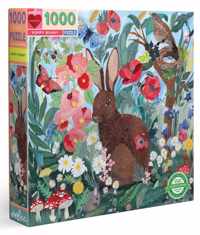 Eeboo - Poppy Bunny (1000 Stukjes)