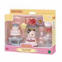 Sylvanian Families - Feest Speelset Tuxedo Kat Meisje (5646)