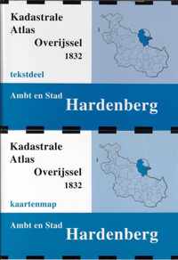2 Tekstdeel en kaartenmap Kadastrale atlas Overijssel 1832 ambt Hardenberg en stad Hardenberg