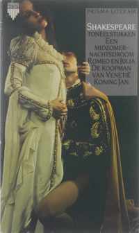 Toneelstukken: Een Midzomernachtsdroom; Romeo en Julia; De Koopman van Venetië; Koning Jan
