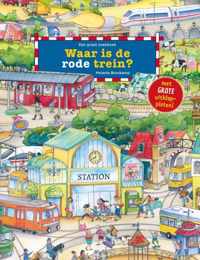 Zoekboeken  -   Waar is de rode trein?