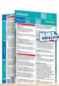 Spellingwijzer Nederlands - nieuwe editie uitklapkaart