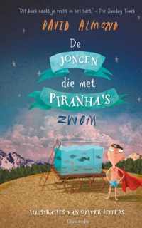 De jongen die met piranha's zwom