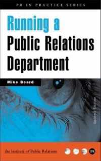 Running A Public Relations Department