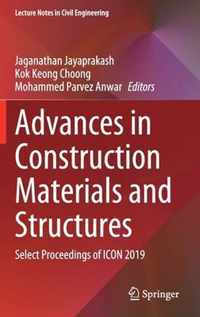 Advances in Construction Materials and Structures