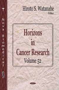 Horizons in Cancer Research