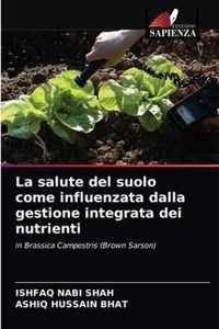 La salute del suolo come influenzata dalla gestione integrata dei nutrienti