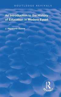 An Introduction to the History of Education in Modern Egpyt
