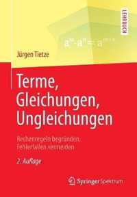 Terme Gleichungen Ungleichungen