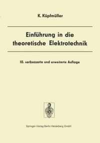 Einf Hrung in Die Theoretische Elektrotechnik