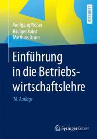 Einführung in die Betriebswirtschaftslehre