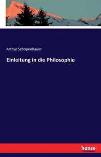 Einleitung in die Philosophie