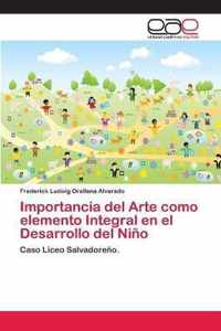 Importancia del Arte como elemento Integral en el Desarrollo del Nino