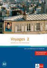 Voyages 2. Lehr- und Arbeitsbuch. Mit 2 CDs