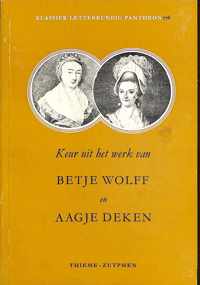 Keur uit het werk van Betje Wolff en Aagje Deken