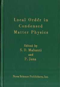 Local Order in Condensed Matter Physics