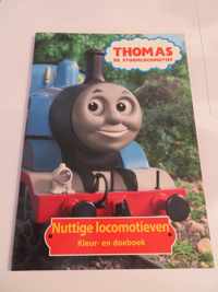 Thomas de stoomlocomotief - nuttige locomotieven - kleur- en doeboek