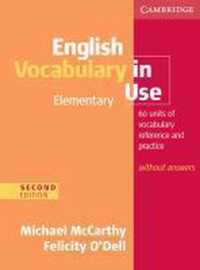 English Vocabulary in Use - Elementary. Edition without answers