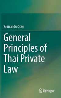 General Principles of Thai Private Law