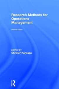 Research Methods for Operations Management