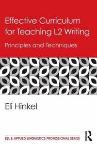 Effective Curriculum for Teaching L2 Writing