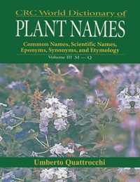 CRC World Dictionary of Plant Nmaes